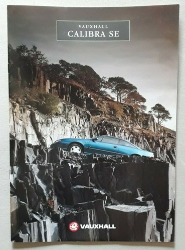 Vauxhall calibra brochure - se,