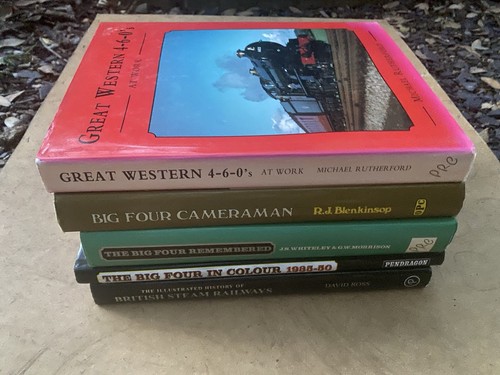 Railway train books - books, x