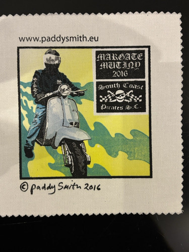 Scooter rally patch paddy - scooter,