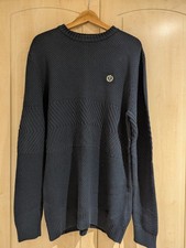 Henri Lloyd Men's Jumper Knitted XXL Navy