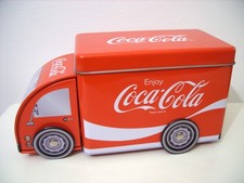 Enjoy Coca Cola Advertising Van Truck Collectable Tin 2021