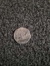 Collectible 2011 Olympics Triathlon 50p Circulated Coin.