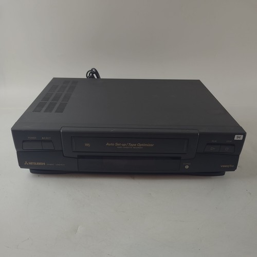Mitsubishi m20v vhs video - mitsubishi, hs-m20v