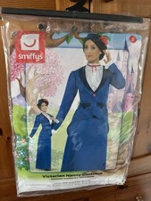 Adults Victorian Nanny (Mary Poppins) Fancy Dress Costume S