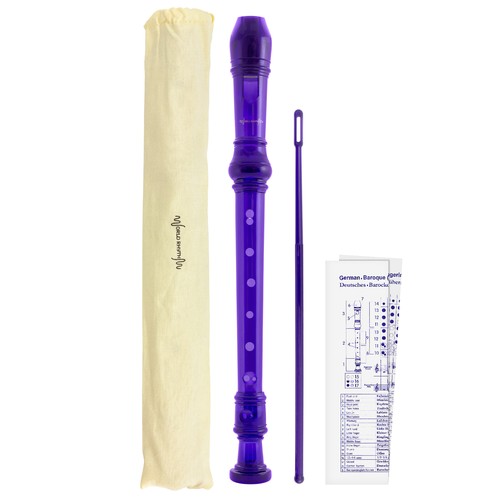 Descant recorder purple - recorder, –