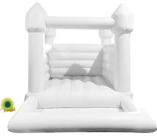 Small White Bouncy Castle With