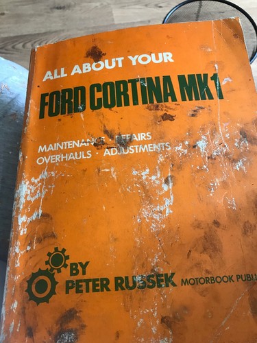 Ford cortina mk1 book - ford,