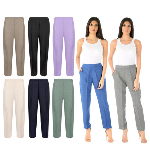 Womens ladies work trousers - womens,