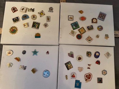 Commemorative pins quilting