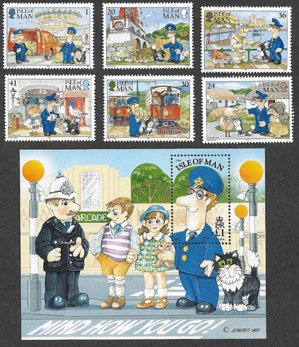 Postman pat collection - pat, stamps
