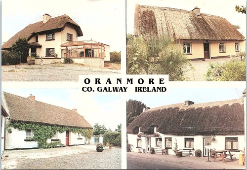Vintage postcard oranmore - vintage,