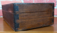 Antique Wooden Tool Box with