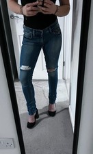 Diesel Dark Wash Distressed