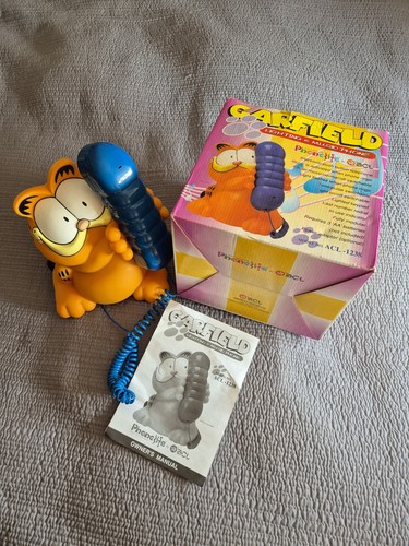 Vintage garfield telephone - vintage,