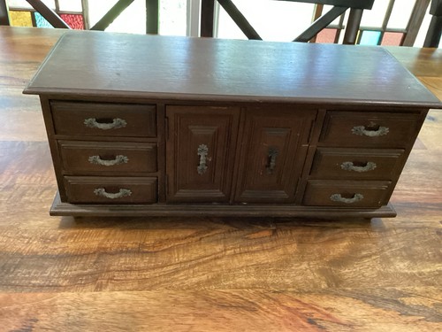 Large vintage wood multi - vintage,
