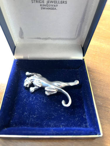 Vintage solid silver climbing - vintage,