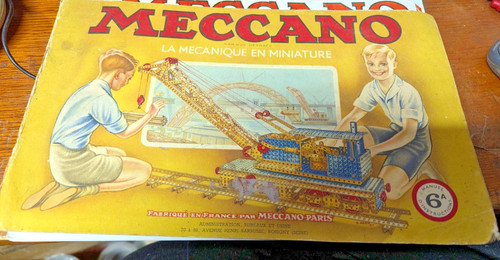 Meccano manual catalogue 6a - manual,