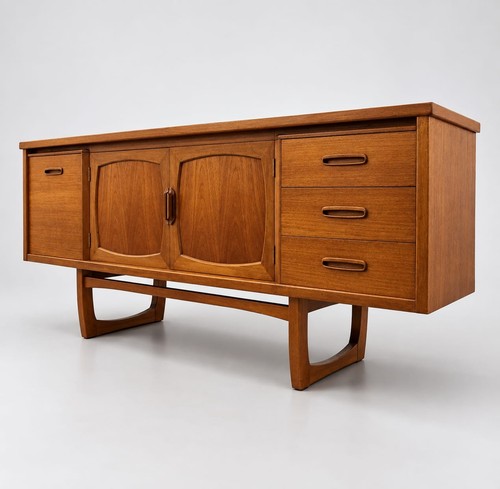 Mid century teak sideboard - sideboard, by