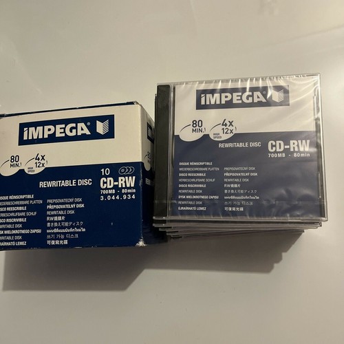 New sealed impega cd - *new, cd-rw