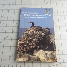 National Trust Properties Open in 1982 Paperback Book