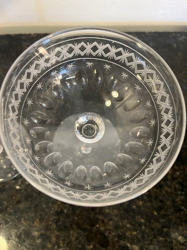 Vintage etched champagne - vintage,