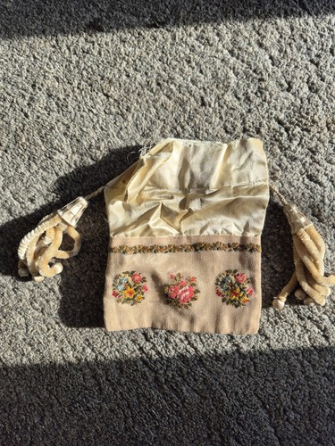 Antique victorian petit point - antique,