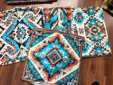 Set of 4 cushion covers 17x17 approx