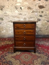 SMALL STAG MINSTREL CHEST OF DRAWERS