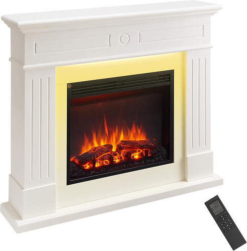 Electric fireplace suite - fireplace, led