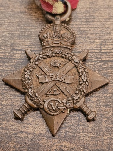 Ww1 1914 mons star - star,, barrs