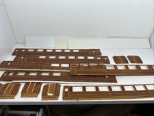 O Gauge / 7mm Coach Sides Lner Teaks