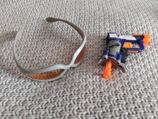 Nerf N-Strike Elite Jolt Blaster and Nerf Protective Glasses