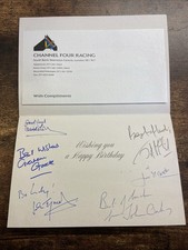 Channel Four Racing Signed