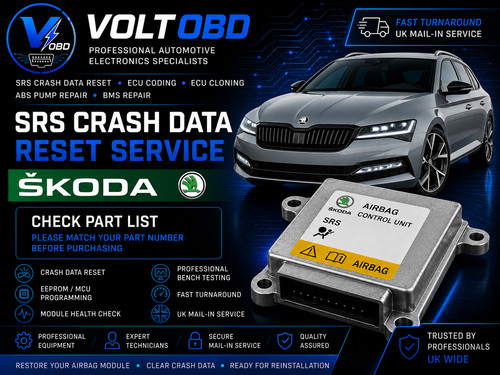 Skoda airbag srs crash data - ,