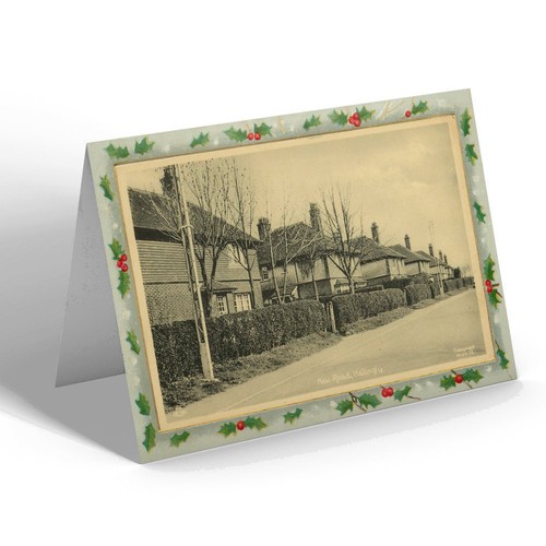 Xmas notelet vintage - -,