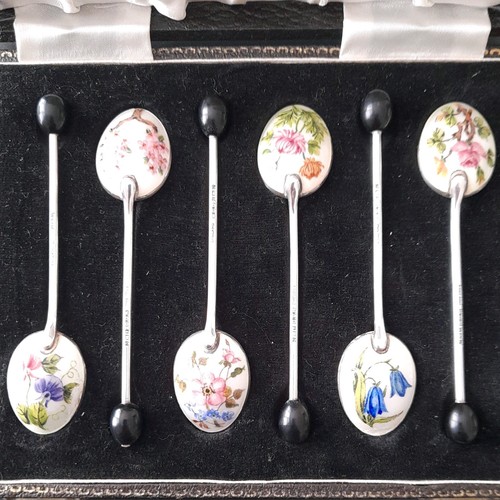 Antique silver enamel - silver, &