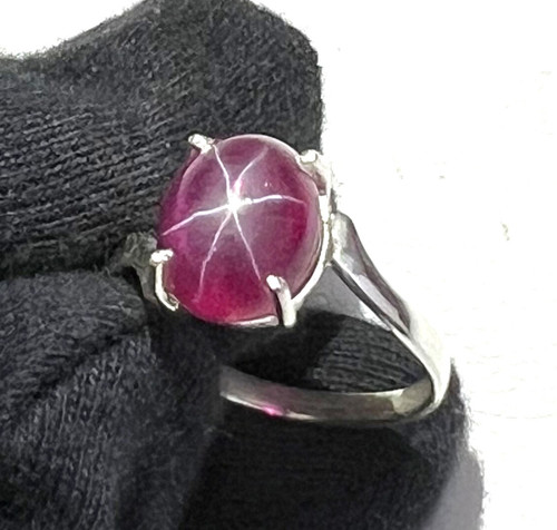 925 solid silver natural - 925, star