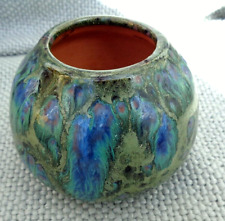Beautiful decorative  clay  ceramic studio pottery hand crafted signed