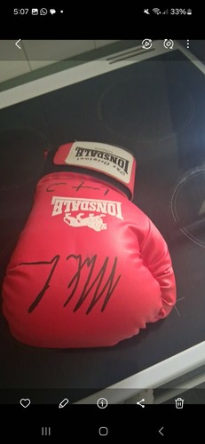 Mike tyson lennox - lennox, signed