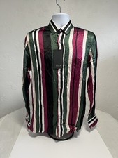 Zara Mens Shirt M Striped