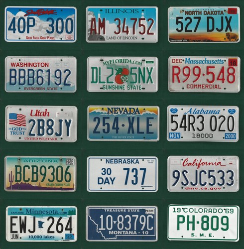 Job lot set - set, american