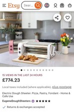 Electric Dough Sheeter: Pizza
