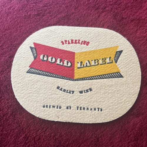 Beer mat tennents - mat, brewery