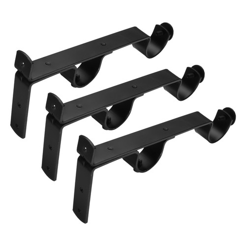 Pcs black curtain rod - pcs,