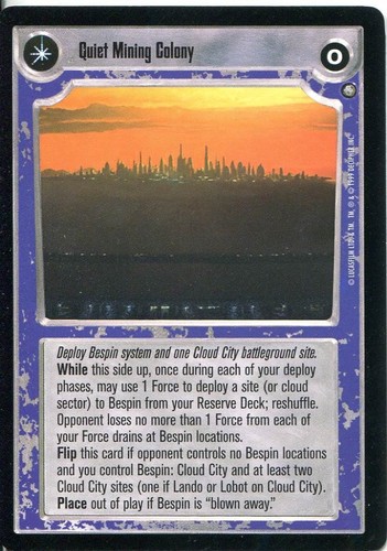 Star wars ccg enhanced cloud - wars,