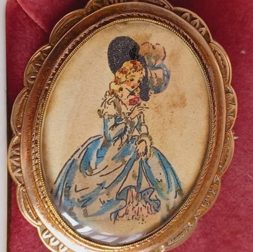 Vintage tlm brooch - vintage,