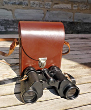 Carl Zeiss Jena Binoculars Jenoptem 8x30w Working w/ Original Case
