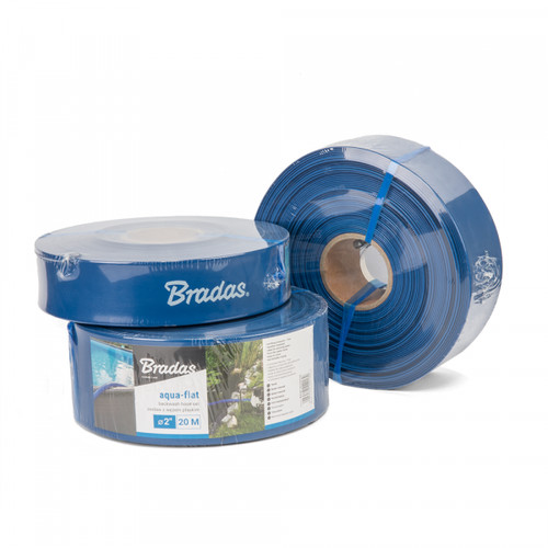 20m pvc layflat 25mm - 1", pipe