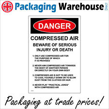 WS725 DANGER COMPRESSED AIR