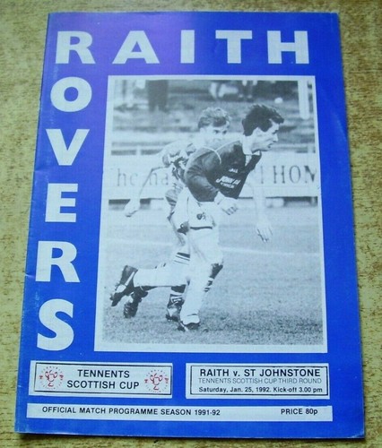 Raith rovers programmes - raith,